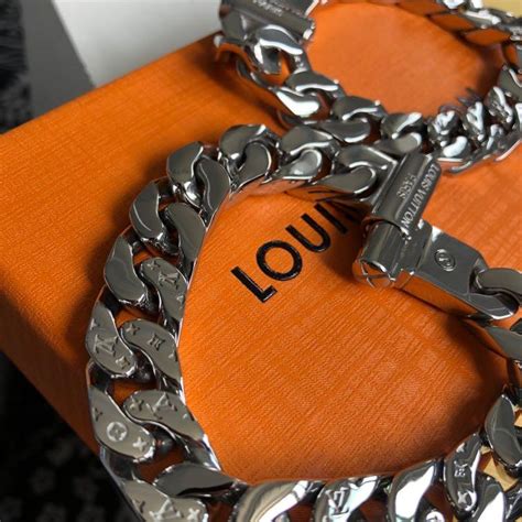 louis vuitton cuban chain|louis vuitton cuban bracelet.